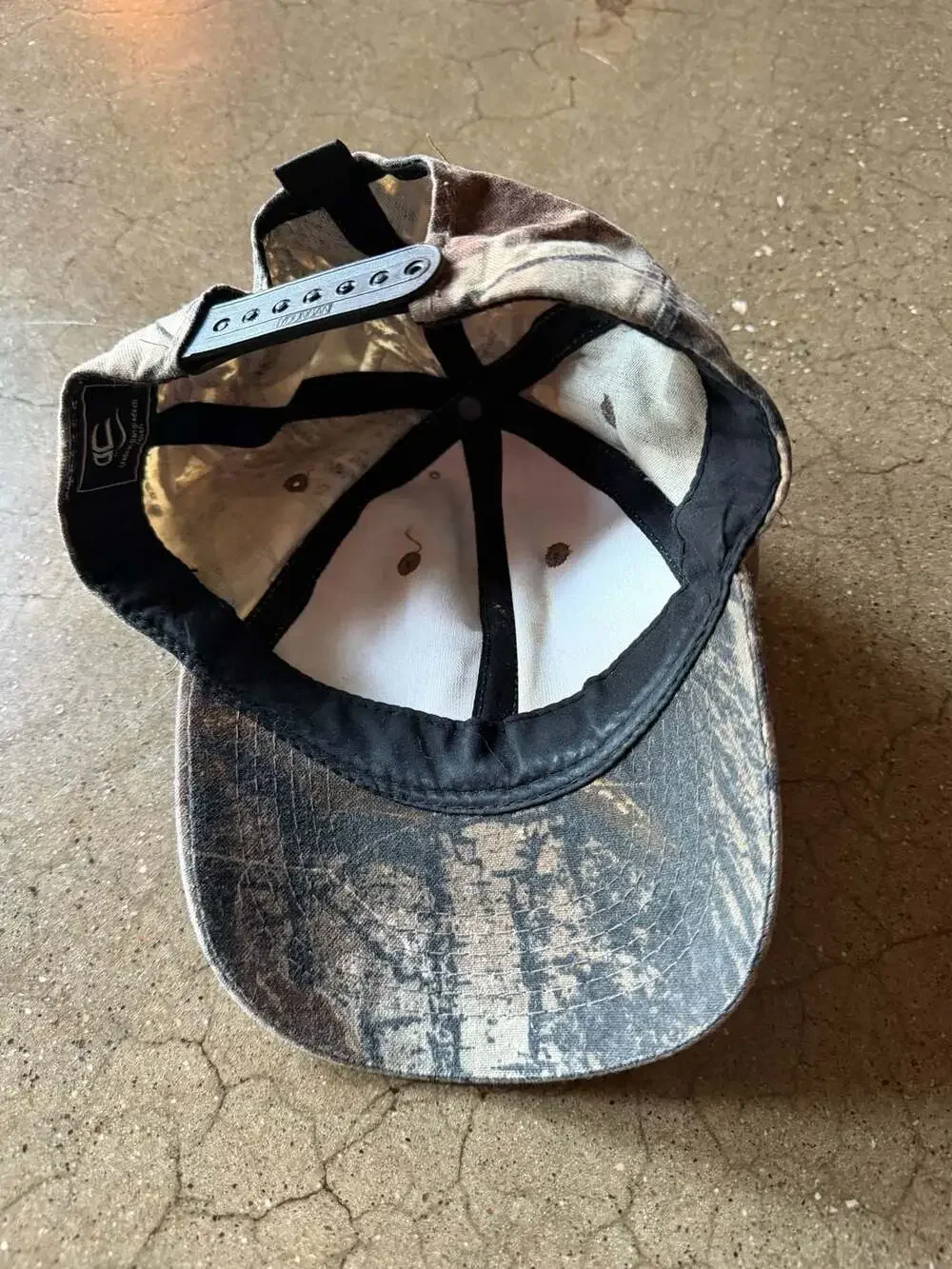Realtree Camouflage Pattern Adjustable Snapback Cap